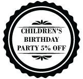  Children's Birthday Party - 5% OFF